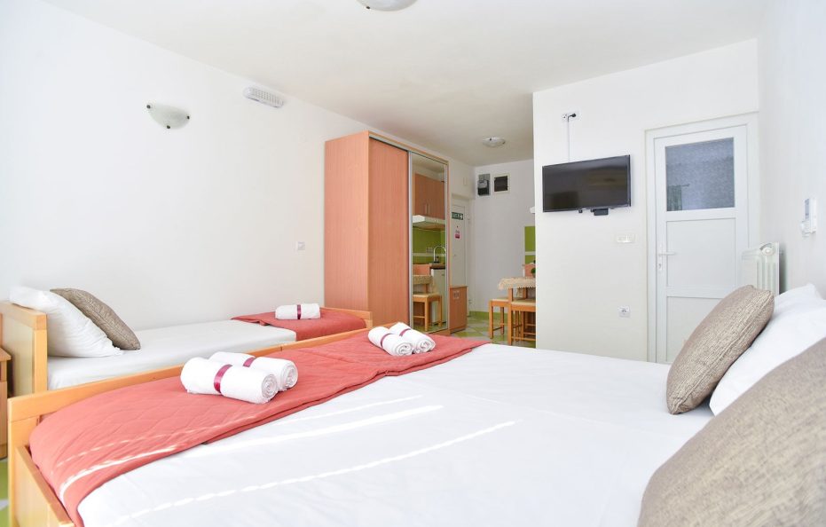 Studio Apartment with 3 Beds – No.10