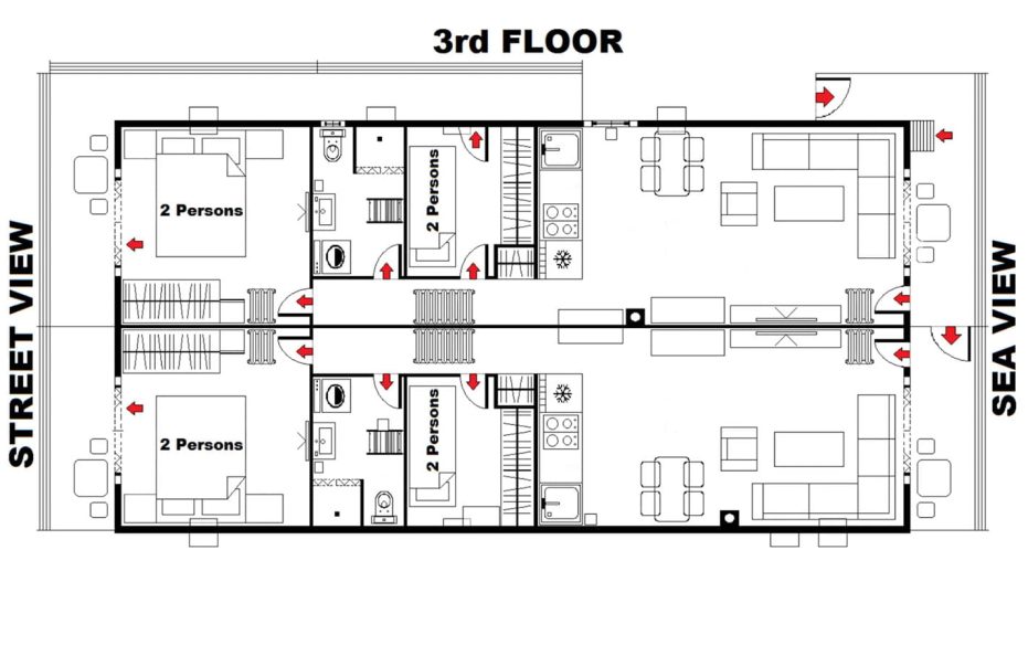 Apartman sa 2 Spavaće Sobe – Br.12